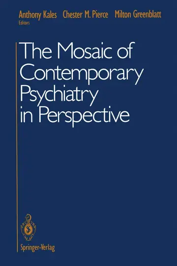 Cover of The Mosaic of Contemporary Psychiatry in Perspective