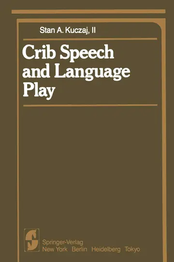 Cover of Crib Speech and Language Play