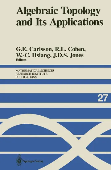 Cover of Algebraic Topology and Its Applications