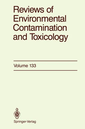Cover of Reviews of Environmental Contamination and Toxicology