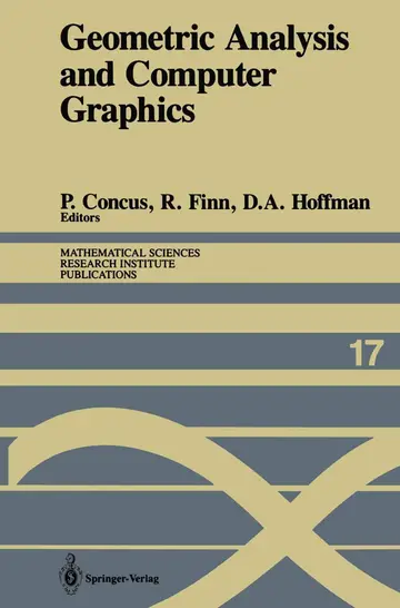 Cover of Geometric Analysis and Computer Graphics