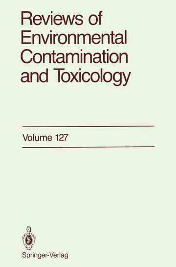 Cover of Reviews of Environmental Contamination and Toxicology