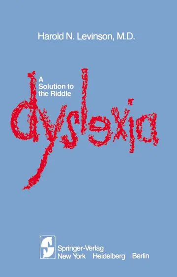 Cover of A Solution to the Riddle Dyslexia