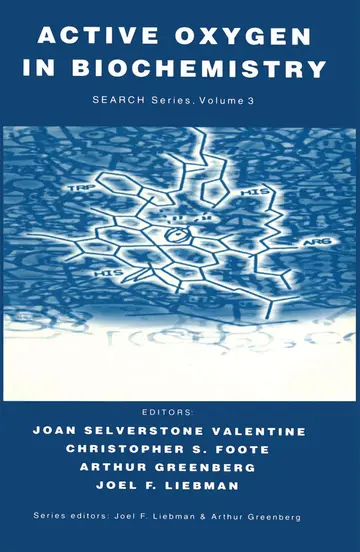 Cover of Active Oxygen in Biochemistry