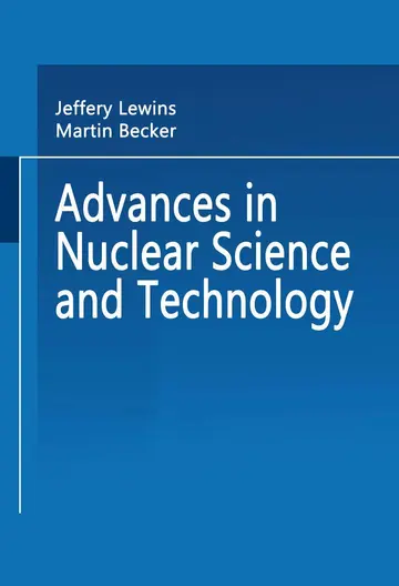 Cover of Advances in Nuclear Science and Technology