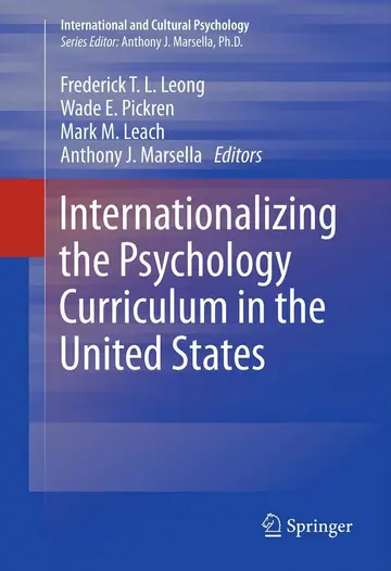 Cover of Internationalizing the Psychology Curriculum in the United States
