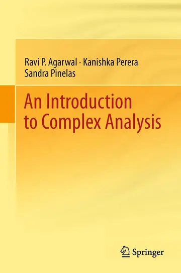 Cover of An Introduction to Complex Analysis