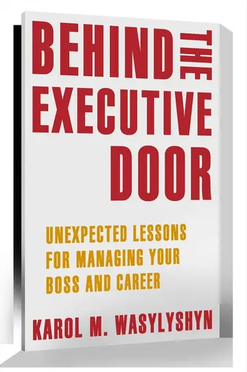 Cover of Behind the Executive Door