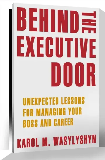 Cover of Behind the Executive Door