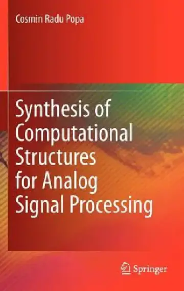 Cover of Synthesis of Computational Structures for Analog Signal Processing