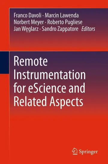 Cover of Remote Instrumentation for eScience and Related Aspects