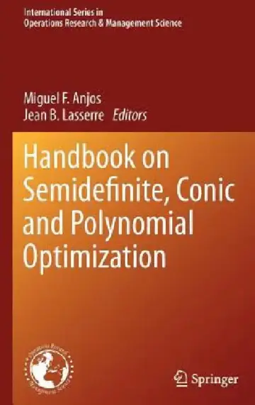 Cover of Handbook on Semidefinite, Conic and Polynomial Optimization