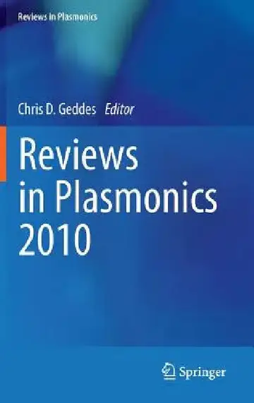 Cover of Reviews in Plasmonics 2010
