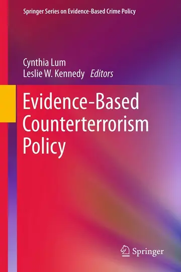 Cover of Evidence-Based Counterterrorism Policy
