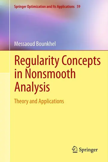 Cover of Regularity Concepts in Nonsmooth Analysis
