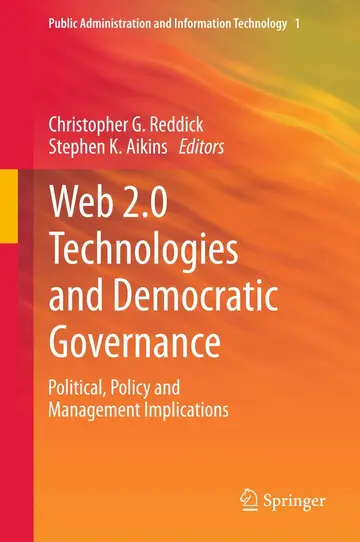 Cover of Web 2.0 Technologies and Democratic Governance