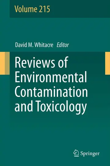 Cover of Reviews of Environmental Contamination and Toxicology