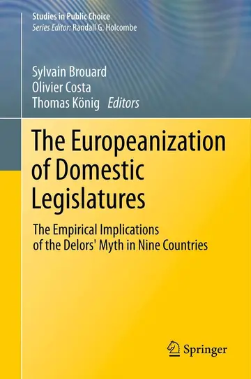 Cover of The Europeanization of Domestic Legislatures