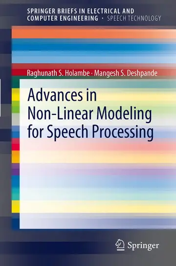 Cover of Advances in Nonlinear Modeling for Speech Processing (pb 2012)