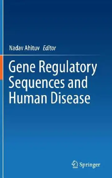 Cover of Gene Regulatory Sequences and Human Disease