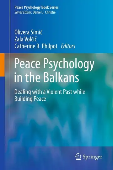 Cover of Peace Psychology in the Balkans