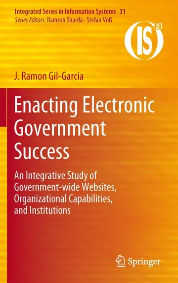 Cover of Enacting Electronic Government Success