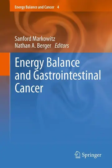 Cover of Energy Balance and Gastrointestinal Cancer