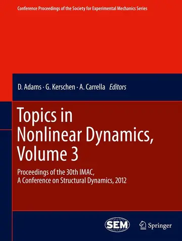 Cover of Topics in Nonlinear Dynamics, Volume 3