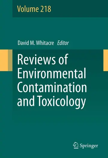 Cover of Reviews of Environmental Contamination and Toxicology Volume 218