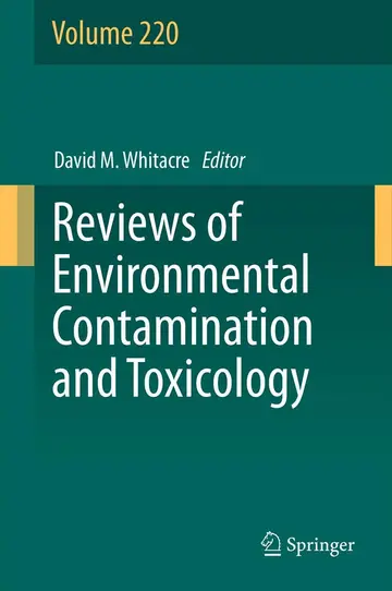 Cover of Reviews of Environmental Contamination and Toxicology