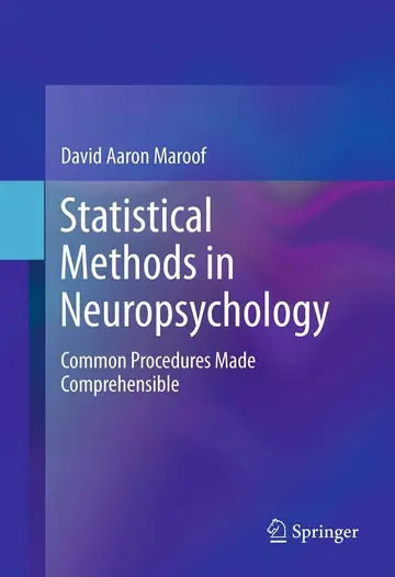 Cover of Statistical Methods in Neuropsychology