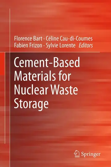Cover of Cement-Based Materials for Nuclear Waste Storage