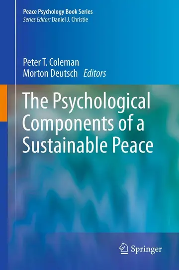 Cover of The Psychological Components of a Sustainable Peace