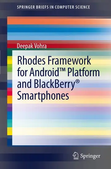 Cover of Rhodes Framework for Android Platform and Blackberry Smartphones