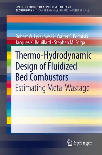 Cover of Thermo-hydrodynamic Design of Fluidized Bed Combustors