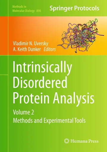 Cover of Intrinsically Disordered Protein Analysis