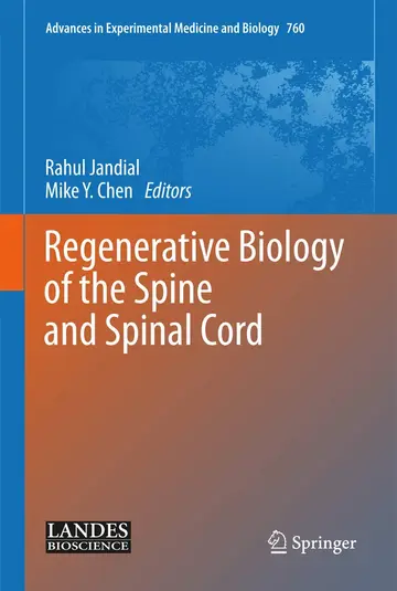 Cover of Regenerative Biology of the Spine and Spinal Cord
