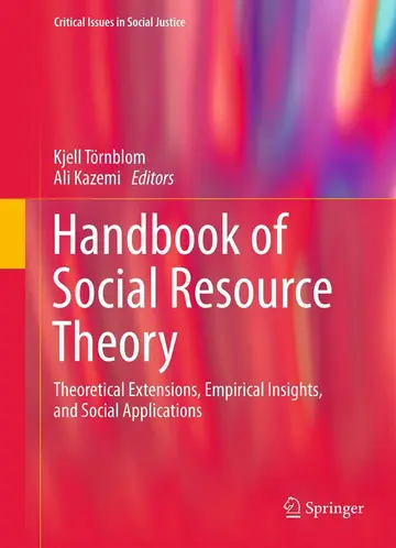 Cover of Handbook of Social Resource Theory