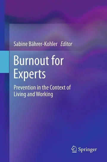 Cover of Burnout for Experts