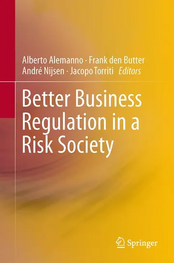 Cover of Better Business Regulation in a Risk Society