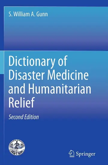 Cover of Dictionary of Disaster Medicine and Humanitarian Relief