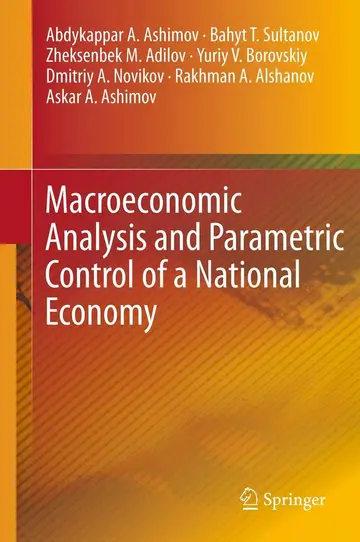 Cover of Macroeconomic Analysis and Parametric Control of a National Economy