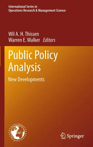 Cover of Public Policy Analysis