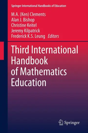 Cover of Third International Handbook of Mathematics Education
