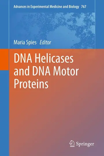 Cover of DNA Helicases and DNA Motor Proteins