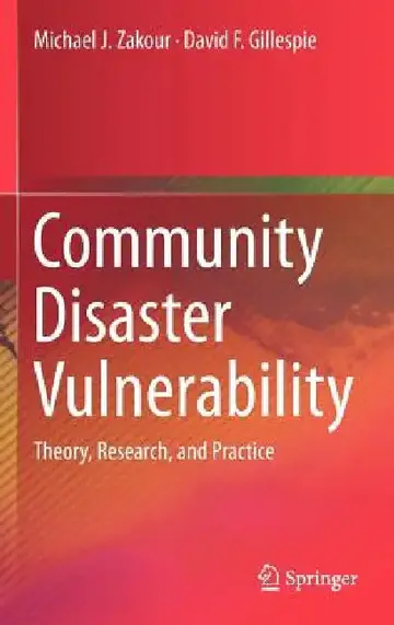 Cover of Community Disaster Vulnerability