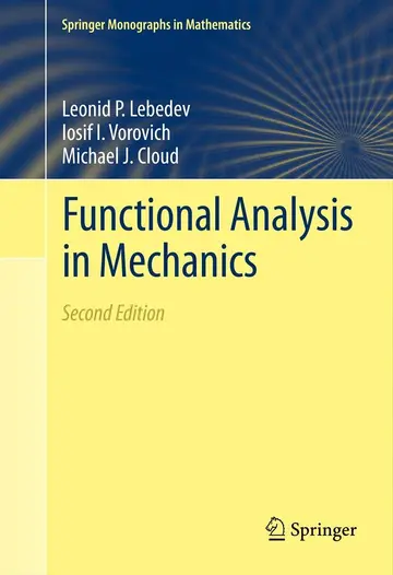 Cover of Functional Analysis in Mechanics