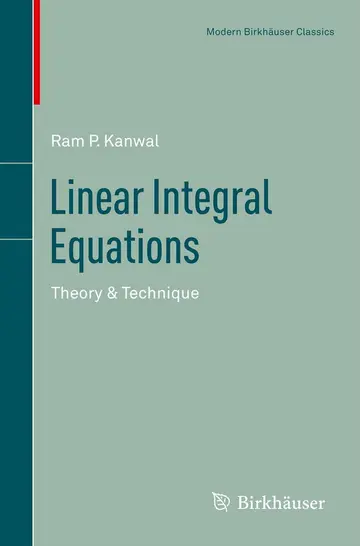 Cover of Linear Integral Equations
