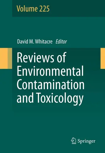Cover of Reviews of Environmental Contamination and Toxicology Volume 225