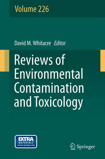 Cover of Reviews of Environmental Contamination and Toxicology